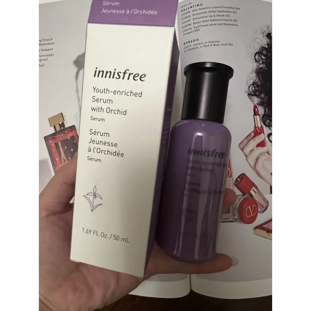 Authentic Innisfree Youth-Enriched Serum with Orchid 50 ml